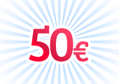 Darčekový POUKAZ - 50 €