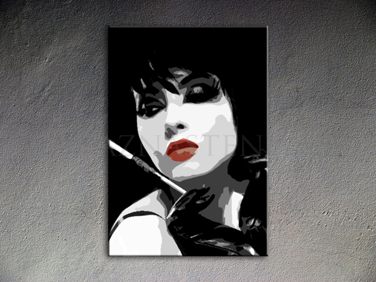 Malovaný POP ART obraz na stěnu Pop WOMAN