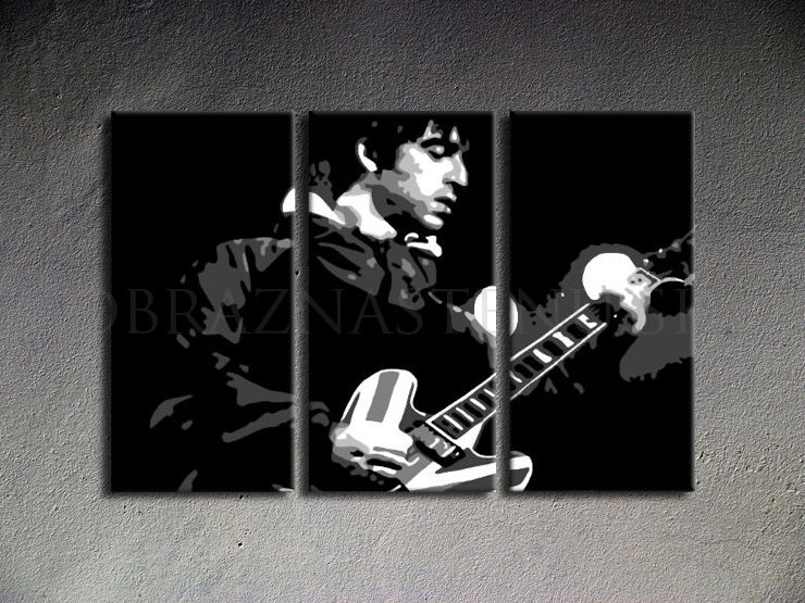 Malovaný POP ART obraz na stěnu Oasis 