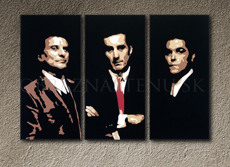 Malovaný POP ART obraz na stěnu Goodfellas 