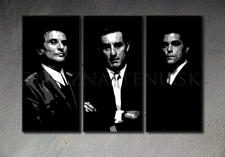 Malovaný POP ART obraz na stěnu Goodfellas 