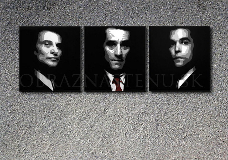 Malovaný POP ART obraz na stěnu Goodfellas 