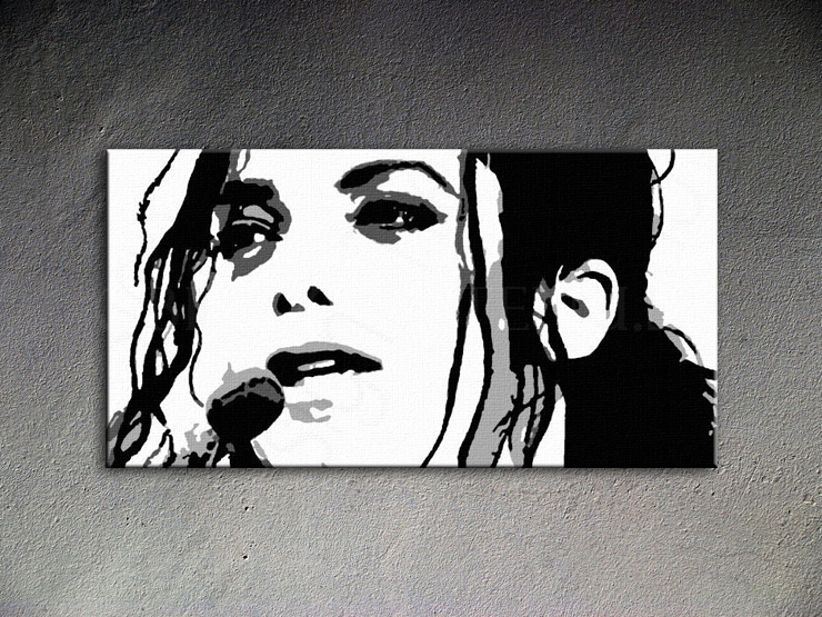 Malovaný POP ART obraz na stěnu Michael Jackson 1 dílný